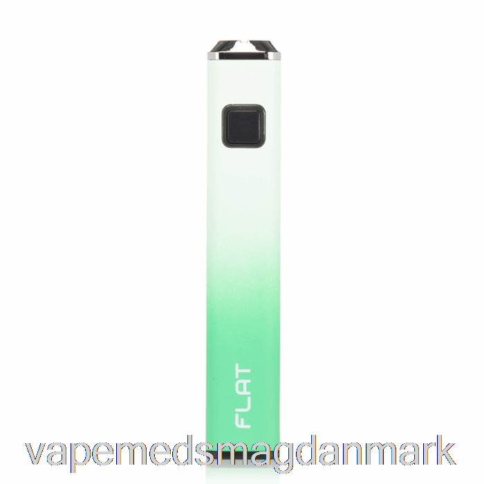 Vape Med Smag Yocan Flat 510 Batteri Grøn Hvid